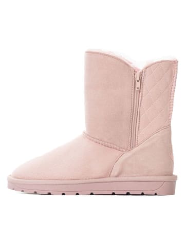 ISLAND BOOT Leren sneakers "Zasha" lichtroze