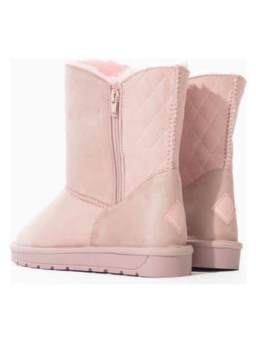 ISLAND BOOT Leren sneakers "Zasha" lichtroze