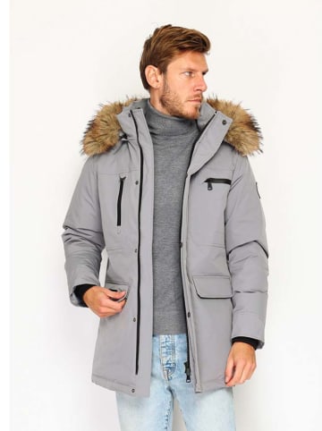 William de Faye Winterjas grijs