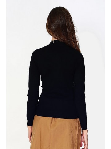 William de Faye Rollkragenpullover in Schwarz