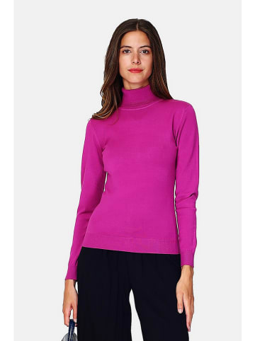 William de Faye Rollkragenpullover in Pink