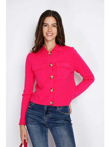 William de Faye Cardigan in Pink