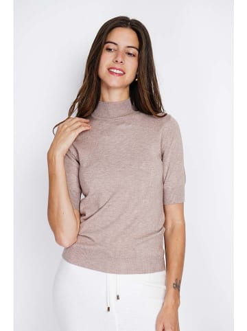 William de Faye Twinset zandkleurig