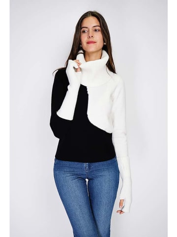 William de Faye Loop-Schal in Weiß - (L)30 x (B)28 cm