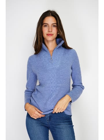 William de Faye Pullover in Hellblau