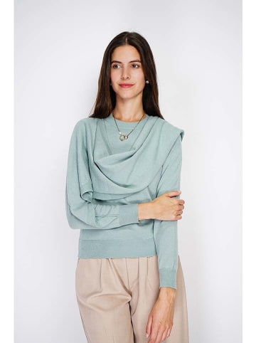 William de Faye Pullover in Türkis