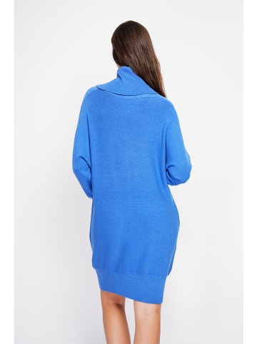 William de Faye Strickkleid in Blau