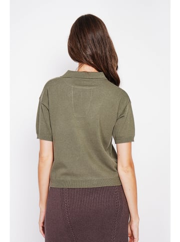 William de Faye Pullover in Khaki