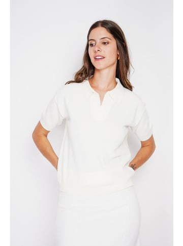 William de Faye Pullover in Weiß