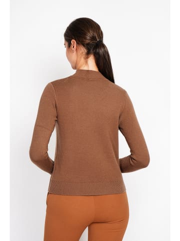 William de Faye Pullover in Cognac