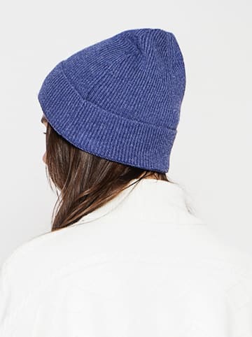 William de Faye Beanie in Blau