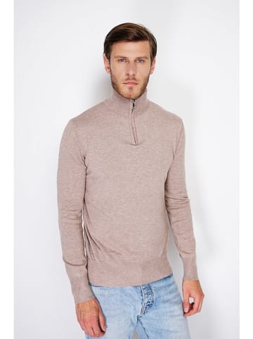 William de Faye Sweter w kolorze beżowym