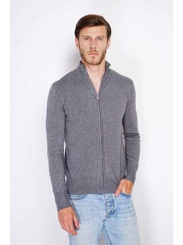 William de Faye Cardigan in Grau