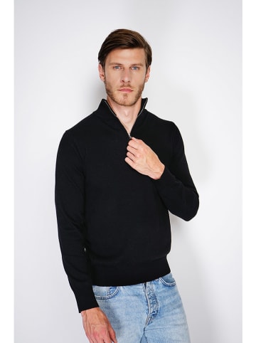 William de Faye Pullover in Schwarz