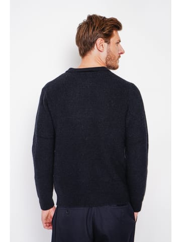 William de Faye Pullover in Schwarz