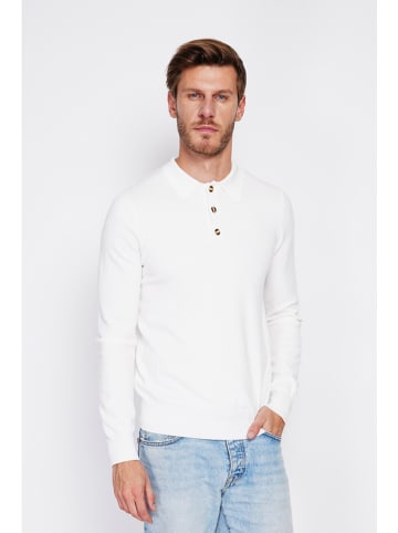 William de Faye Pullover in Weiß
