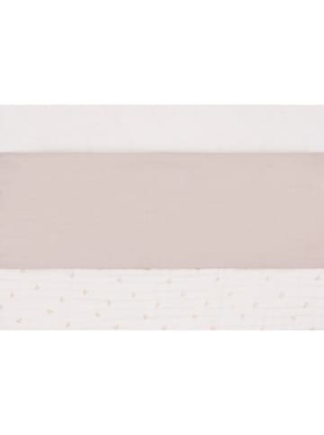 Jollein Bettlaken ''Harvest'' in Creme/ Rosa - (L)150 x (B)120 cm