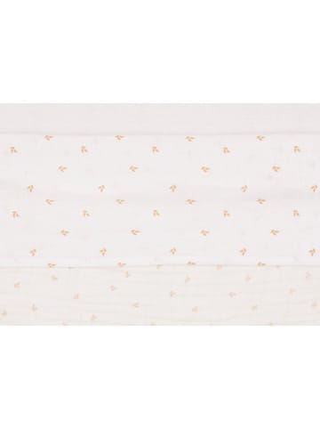 Jollein Prześcieradło "Harvest" w kolorze kremowym - 150 x 120 cm