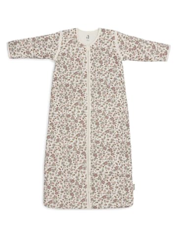 Jollein Babyschlafsack ''Retro Flowers'' in Creme/ Grün/ Rosa - 2,5/ 3,5 TOG