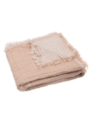 Jollein Kocyk niemowlęcy w kolorze jasnoróżowym - 100 x 75 cm