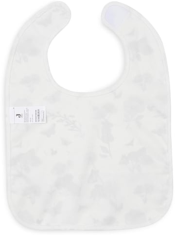 Jollein 2-delige set: slabbetjes wit/beige