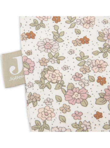 Jollein Babyschlafsack ''Retro Flowers'' in Creme/ Grün/ Rosa - 0,5 TOG