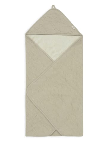 Jollein Kapuzenbadetuch in Oliv - (L)75 x (B)75 cm