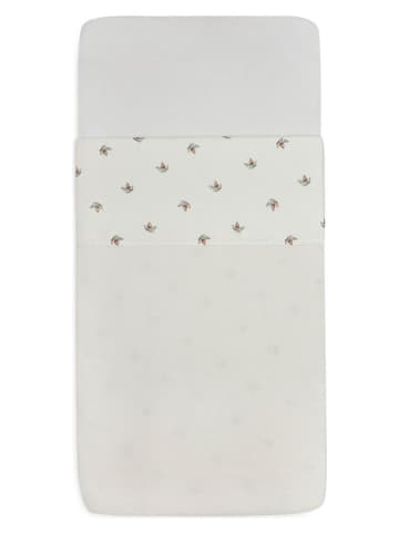 Jollein Bettlaken ''Rosehip'' in Creme - (L)100 x (B)75 cm