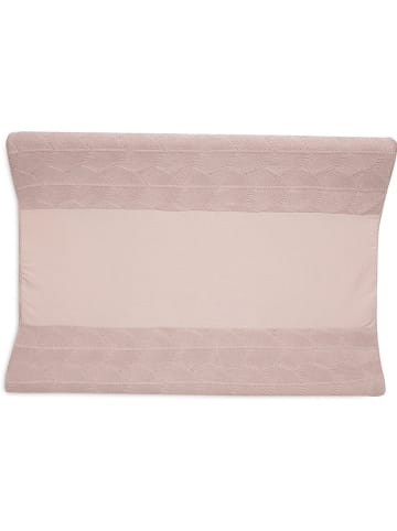 Jollein Poszewka w kolorze jasnoróżowym na matę do przewijania - 70 x 50 cm