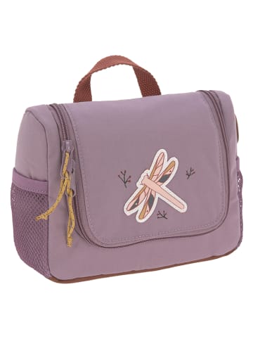 Lässig Kosmetyczka "Adventure Dragonfly" w kolorze fioletowym - 20 x 15 x 6,5 cm