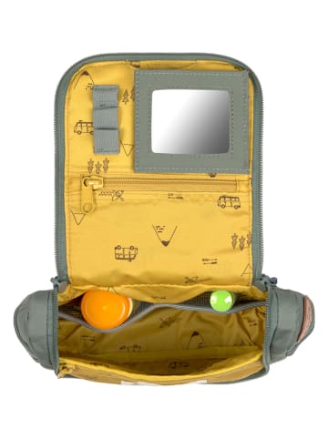 Lässig Toilettas ''Adventure Bus'' grijs - (B)20 x (H)15 x (D)6,5 cm