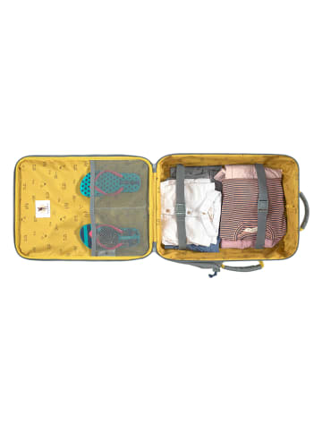 Lässig Kinderkoffer ''Adventure Bus'' groen - (B)29,5 x (H)46 x (D)19,5 cm