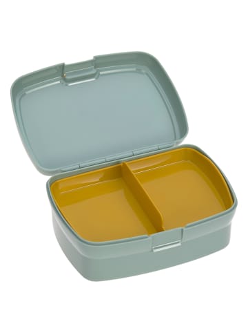 Lässig Lunchbox ''Adventure Bus'' in Grau - (B)17,7 x (H)7,3 x (T)13,4 cm