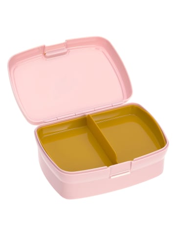 Lässig Lunchbox ''Adventure Tipi'' in Rosa - (B)17,7 x (H)7,3 x (T)13,4 cm