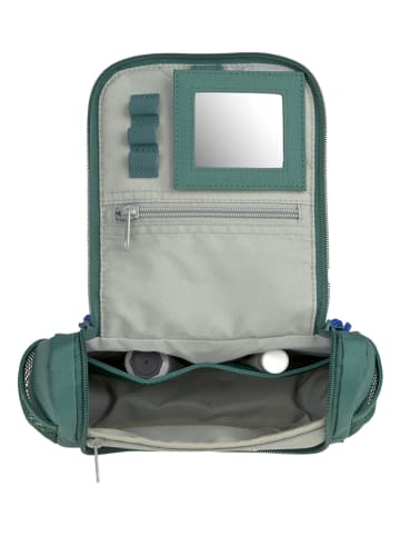 Lässig Kosmetyczka "Little Gang" w kolorze zielonym - 20 x 15 x 6,5 cm