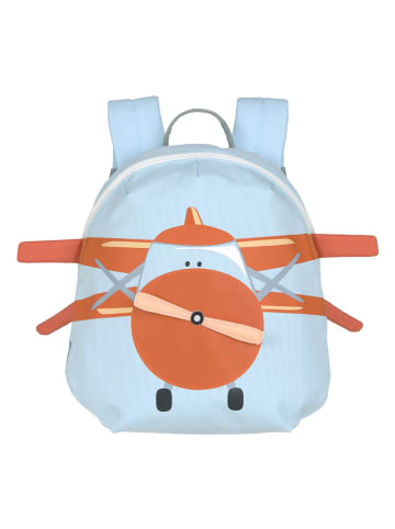 Lässig Rugzak ''Tiny Drivers - Propeller Plane'' lichtblauw - (B)20 x (H)24 x (D)9,5 cm