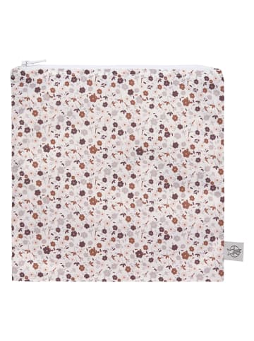 Lässig 2er-Set: Snacktaschen ''Tiny Farmer' in Rosa/ Creme - (L)17 x (B)18 cm