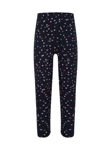 Legginsy w kolorze granatowym