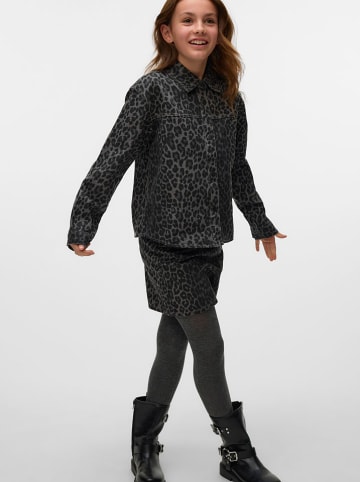 Vero Moda Girl Koszulka "Lenora" w kolorze szarym