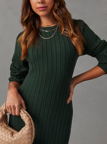 LA Angels Kleid in Dunkelgrün