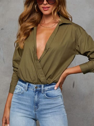 LA Angels Bluse in Khaki