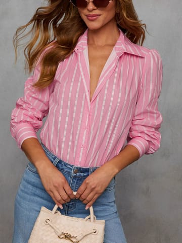 LA Angels Blouse roze/wit