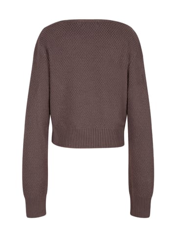 happy girls by Eisend Sweter w kolorze brązowym