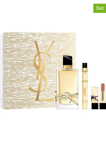 Yves Saint Laurent 3tlg. Set: "Libre" - 2 x EdP und Lippenstift