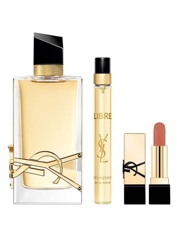 Yves Saint Laurent 3tlg. Set: "Libre" - 2 x EdP und Lippenstift