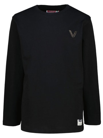 Vingino 2-delige set: longsleeves zwart/groen