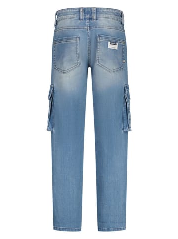 Vingino Cargojeans - Regular fit - in Hellblau