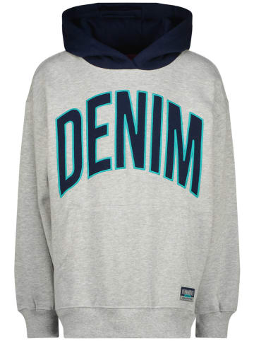 Vingino Hoodie grijs/donkerblauw