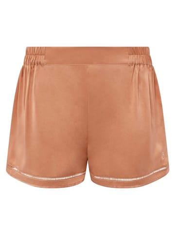 Chantelle Pyjama-Shorts in Hellbraun