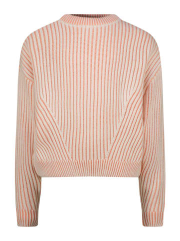 Vingino Pullover in Orange/ Weiß